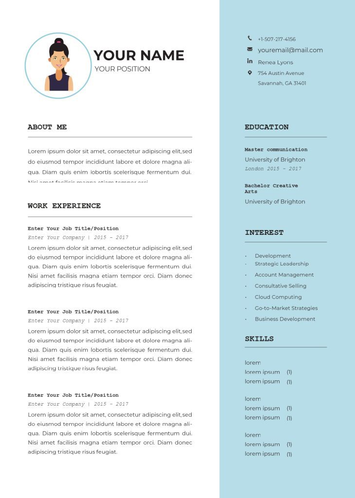 CV Builder - CV Templates - Auckland Chamber
